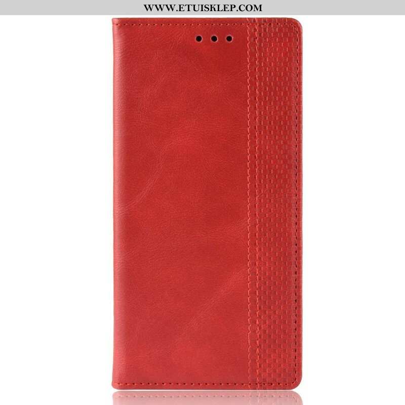 Etui Na Telefon do Samsung Galaxy M12 / A12 Etui Folio Stylizowany Efekt Skóry W Stylu Vintage